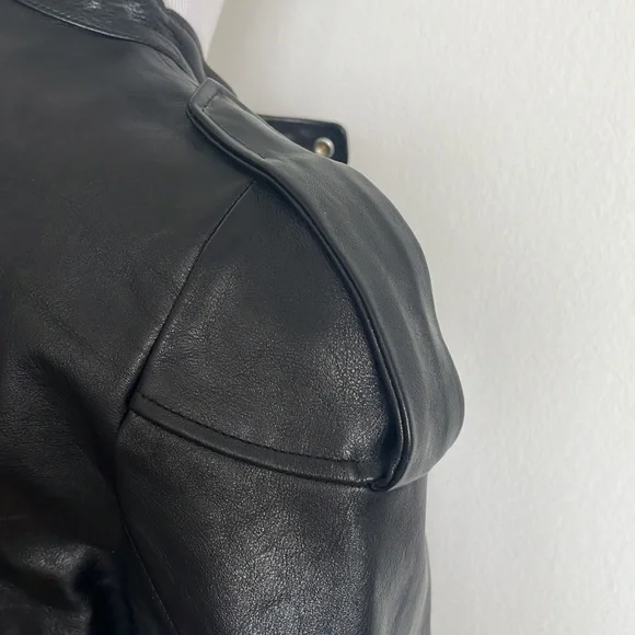 Golden goose deluxe brand Woman’s jacket leather size large black